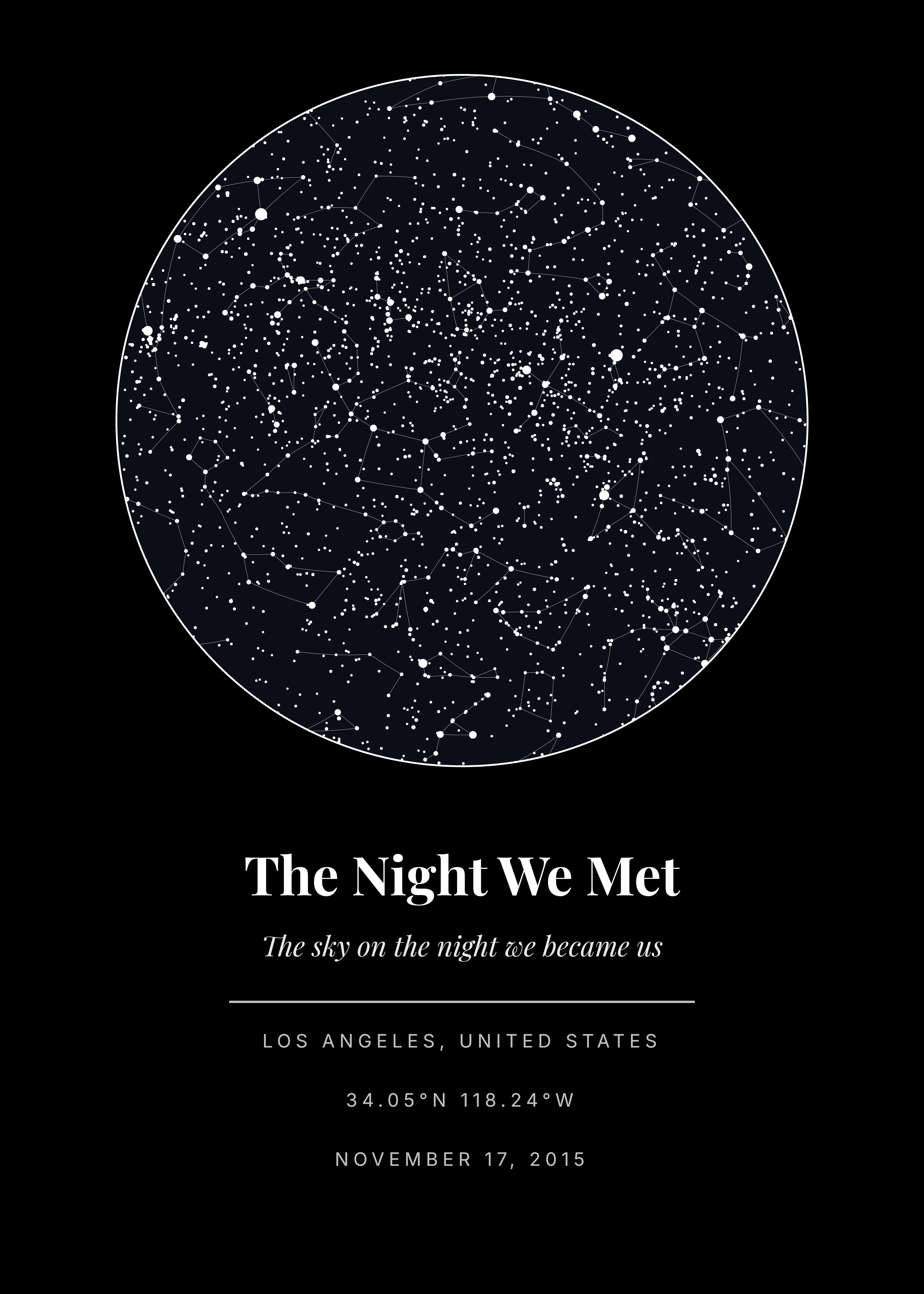 Single Star Map preview